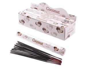 Coconut (Pack Of 6) Stamford Hex Incense Sticks