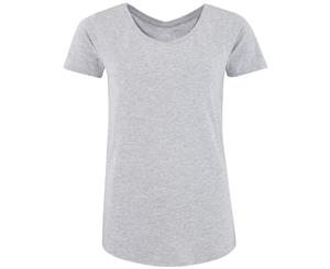 Comfy Co Womens/Ladies Sleepy T Short Sleeve Pyjama T-Shirt (Heather Grey) - RW5318