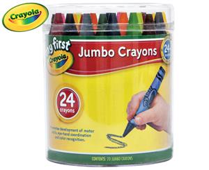 Crayola My First Jumbo Crayons 24-Pack - Multi