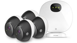 D-Link OMNA 4-Pack Wire-Free Indoor/Outdoor Camera Kit