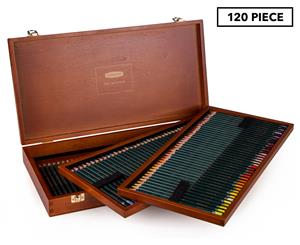 Derwent 120-Piece Artist Pencils Wooden Box Set