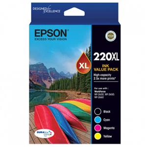 Epson - C13T294692 - 220XL - High Capacity DURABrite Ultra - Value Pack