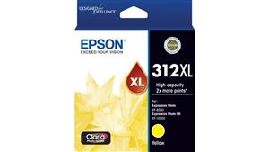 Epson 312XL Claria Photo HD Ink Cartridge - Yellow