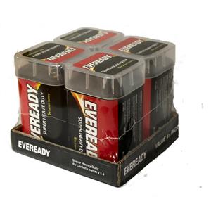 Eveready 6V Lantern Batteries - 4 Pack