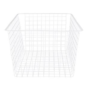 Flexi Storage 285mm White 3 Runner Wire Basket