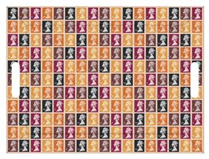 FreeForm Harrison Multiple Stamp Design Medium Tray