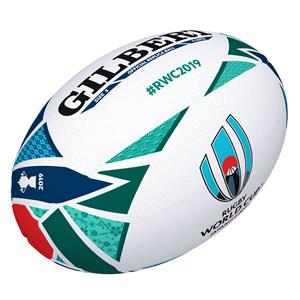 Gilbert Rugby World Cup Japan 2019 Replica Game Ball White / Navy 5