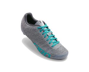 Giro Empire E70 Womens Knit Road Bike Shoes Gray/Glacier