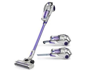 Handheld Vacuum Cleaner Cordless Stick Handstick Bagless Car Vac Rechargeable 2-Speed 120W Purple