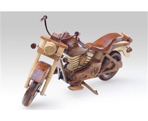 Harley Davidson Fatboy (tri-color) model motorbike