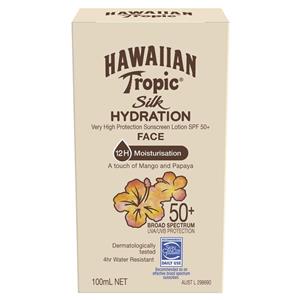 Hawaiian Tropic Silk Hydration Faces 50+ 100ml