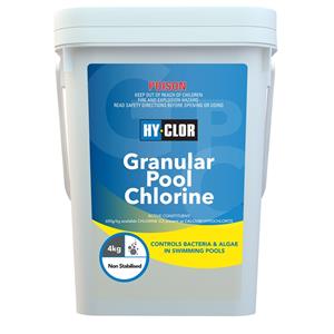 Hy-Clor 4kg Granular Pool Chlorine