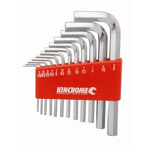 Kincrome 12 Piece Imperial Hex Key Set