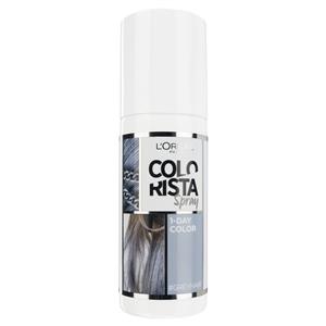 L'Oreal Paris Colorista Temporary Hair Colour Spray - Grey (Lasts 1 Shampoo)
