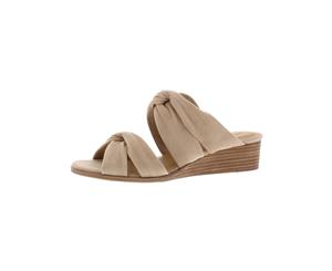 Lucky Brand Womens Rhilley Suede Slip On Wedge Sandals