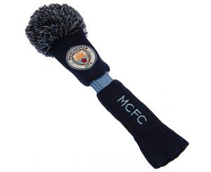 Manchester City Fc Official Driver Pompom Headcover (Navy) - TA641