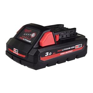 Milwaukee 18V 3.0Ah Red Lithium-Ion High Output Battery Pack M18HB3