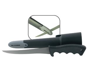 Mirage Fishing Fillet Knife w/ Sharpening Sheath