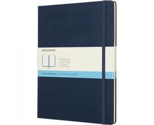 Moleskine Classic Xl Hard Cover Dotted Notebook (Sapphire) - PF3011