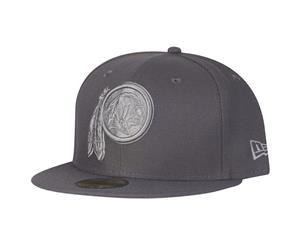 New Era 59Fifty Fitted Cap - GRAPHITE Washington Redskins