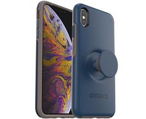 OTTERBOX OTTER + POP SYMMETRY CASE FOR IPHONE XS MAX - GO TO BLUE