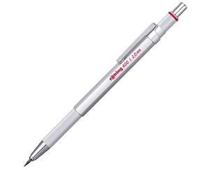 Rotring 600 Cluch Pencil/Lead holder Silver 2.0mm (Drop type)