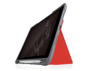 STM Dux Plus Duo Rugged Folio Case For iPad 10.2-inch (7th Gen) - Red