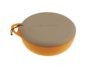 Sea to Summit Camping Delta Bowl with Lid - Orange/grey