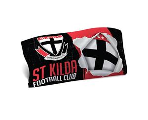 St Kilda Saints AFL Team Logo Pillow Case Single Pillowslip