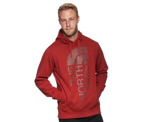 The North Face Men's Trivert Patch Pullover Hoodie - Cardinal Red