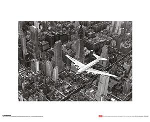 Time Life - DC-4 Over Manhattan Art Print