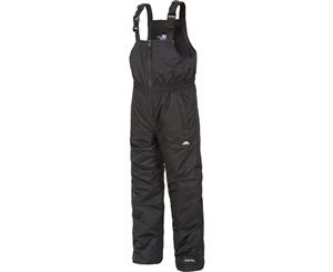 Trespass Boys Kalmar Waterproof Breathable Ski Suit Trousers Pants - Black