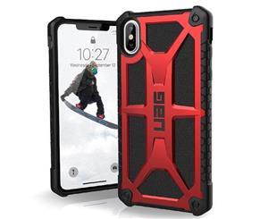 UAG MONARCH HANDCRAFTED RUGGED CASE FOR IPHONE XS MAX - CRIMSON