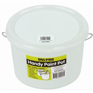 Uni-Pro 3.3 Litre Plastic Paint Pot