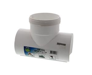 Vinidex Stormwater Snap Tee 100mm PVC Fitting Repair Rain Water High Quality DWV