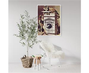 Vintage Admiral Cigarettes Wall Art - White Frame
