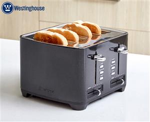 Westinghouse 4-Slice Toaster - Black