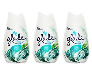 3 x Glade Solid Air Freshener Crisp Waters 170g