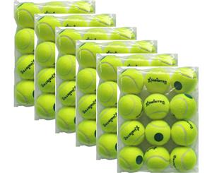 72 Meister S1 (Stage 1) Green Spot Tennis Balls - Yellow/Green