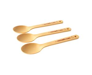 Biodegradable Mother's Corn Cutie Spoon Set of 3 Made In Korea