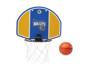 Brisbane Bullets 19/20 Official NBL Mini Basketball Backboard