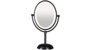 Conair Reflections LED Lighted Mirror - Matte Black