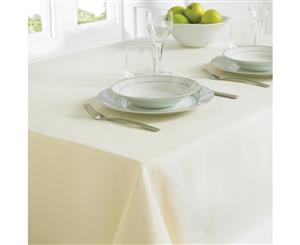Country Club Table Cloth 130 x 180cm Cream