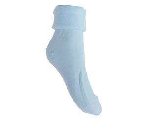 Dozy Toes Womens/Ladies Thermal Bed Socks (Baby Blue) - W490