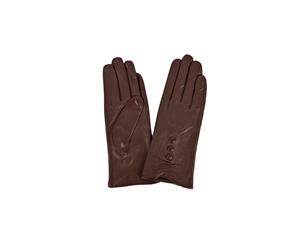 Eastern Counties Leather Womens/Ladies 3 Button Detail Gloves (Brown) - EL213