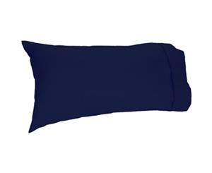 Easy Rest - Soft and Elegant 250TC Pure Cotton Percale Pillow Case (King) - Navy