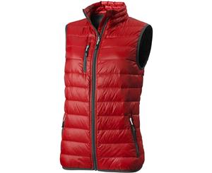 Elevate Womens/Ladies Fairview Light Down Bodywarmer (Red) - PF1933
