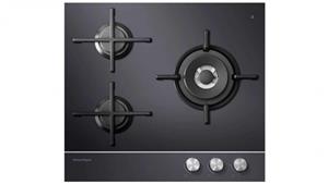 Fisher & Paykel 60cm 3 Burner LPG Gas-on-Glass Cooktop