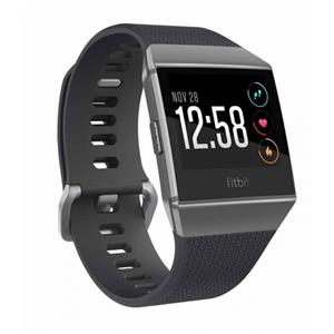 Fitbit - FB503GYBK - Ionic  Watch - Charcoal/Smoke Grey