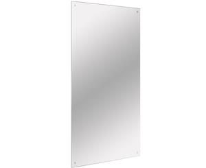 Frameless Mirror Includes All Fixings | M&W 450x600mm
